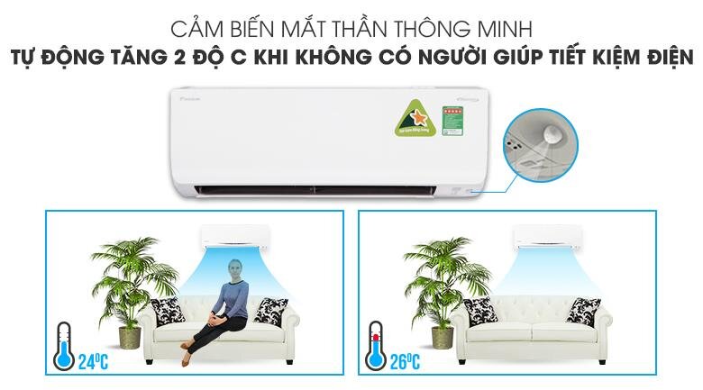 Điều hòa Daikin 2 chiều inverter FTHF25RAVMV- 9000BTU