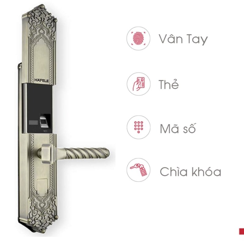 Khóa vân tay Hafele EL10K 912.05.31