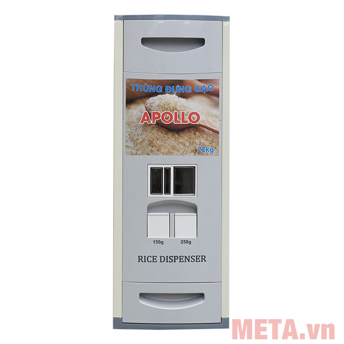 Thùng gạo thông minh Apollo 22kg (NV-22)