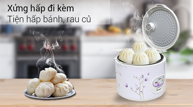 Nồi cơm điện Midea 1.8 lít MR-CM1811
