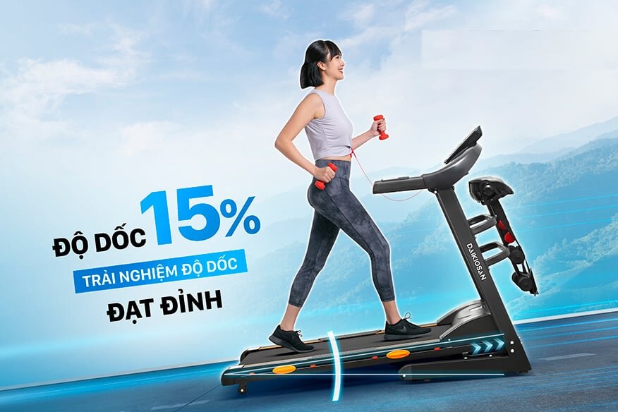 Có khả năng độ dốc tự động đến 15%