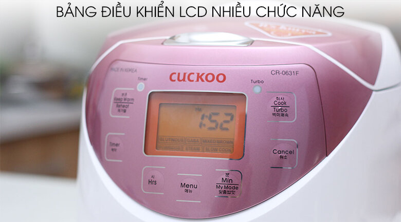 Nồi cơm điện tử Cuckoo 1 lít CR- 0631F Nồi cơm điện tử Cuckoo 1 lít CR- 0631F