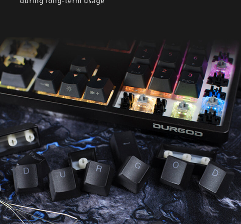 Bàn phím cơ DURGOD Taurus K310 Nebula RGB (Blue Switch) (USB) Bàn phím cơ DURGOD Taurus K310 Nebula RGB (Blue Switch) (USB)