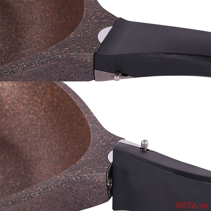 Chảo vuông đá đáy từ Sunhouse SHP30A2