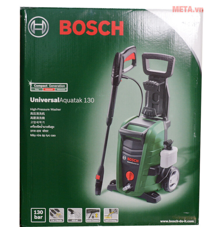 Máy phun xịt rửa áp lực cao Bosch Universal AQT 130
