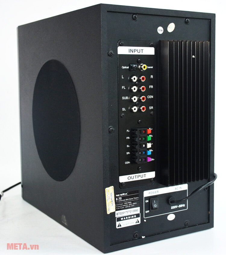 Loa SoundMax bluetooth B70 - 5.1