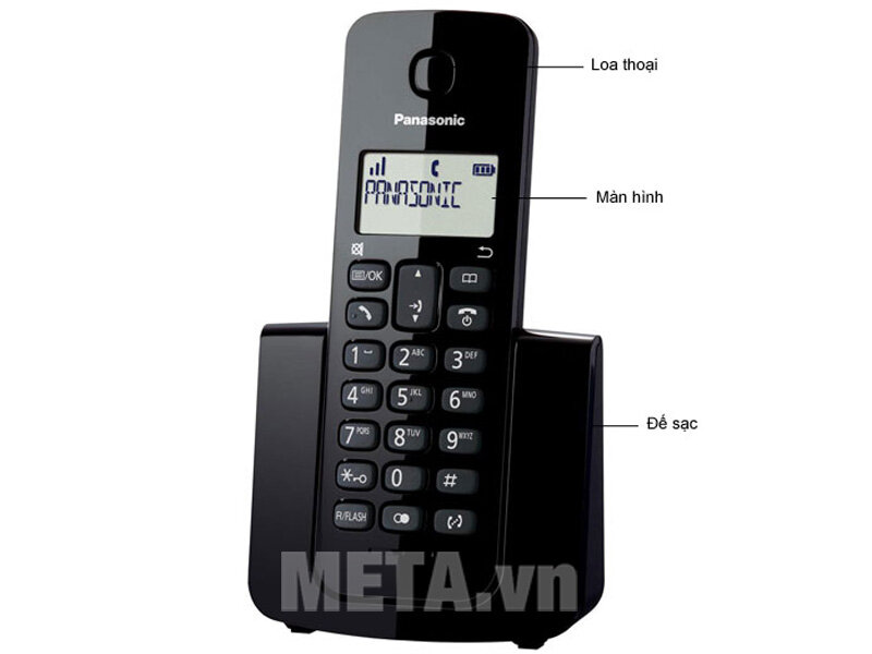Điện thoại bàn không dây Panasonic KX-TGB112 Điện thoại bàn không dây Panasonic KX-TGB112