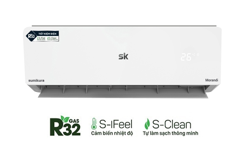 Điều hòa Sumikura 28000 BTU 2 chiều APS/APO-H280/Morandi gas R-32 2 Điều hòa Sumikura 28000 BTU 2 chiều APS/APO-H280/Morandi thiết kế