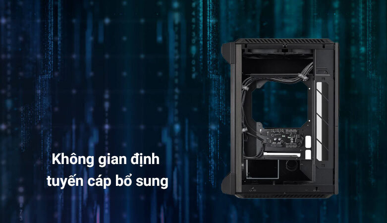 Case ASUS ROG Z11 GR101 (90DC00B0-B30020) | Không gian định tuyến cáp bổ sung