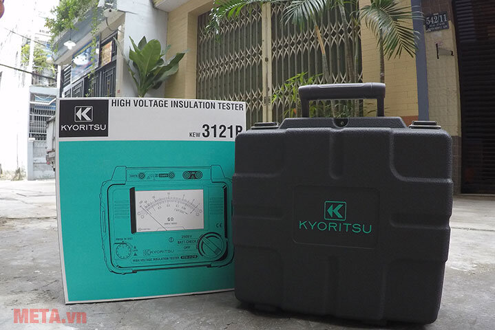 Đồng hồ đo điện trở cách điện Kyoritsu 3121B Đồng hồ đo điện trở cách điện Kyoritsu 3121B