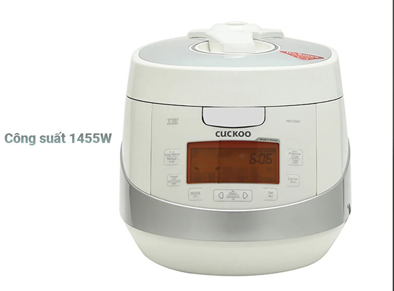 Nồi cơm điện tử cao tần Cuckoo CRP-HN1056F | Công suất lớn, có công nghệ cao tần cảm ứng nhiệt