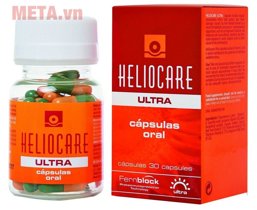 Viên uống chống nắng Heliocare Oral Ultra 30 Viên