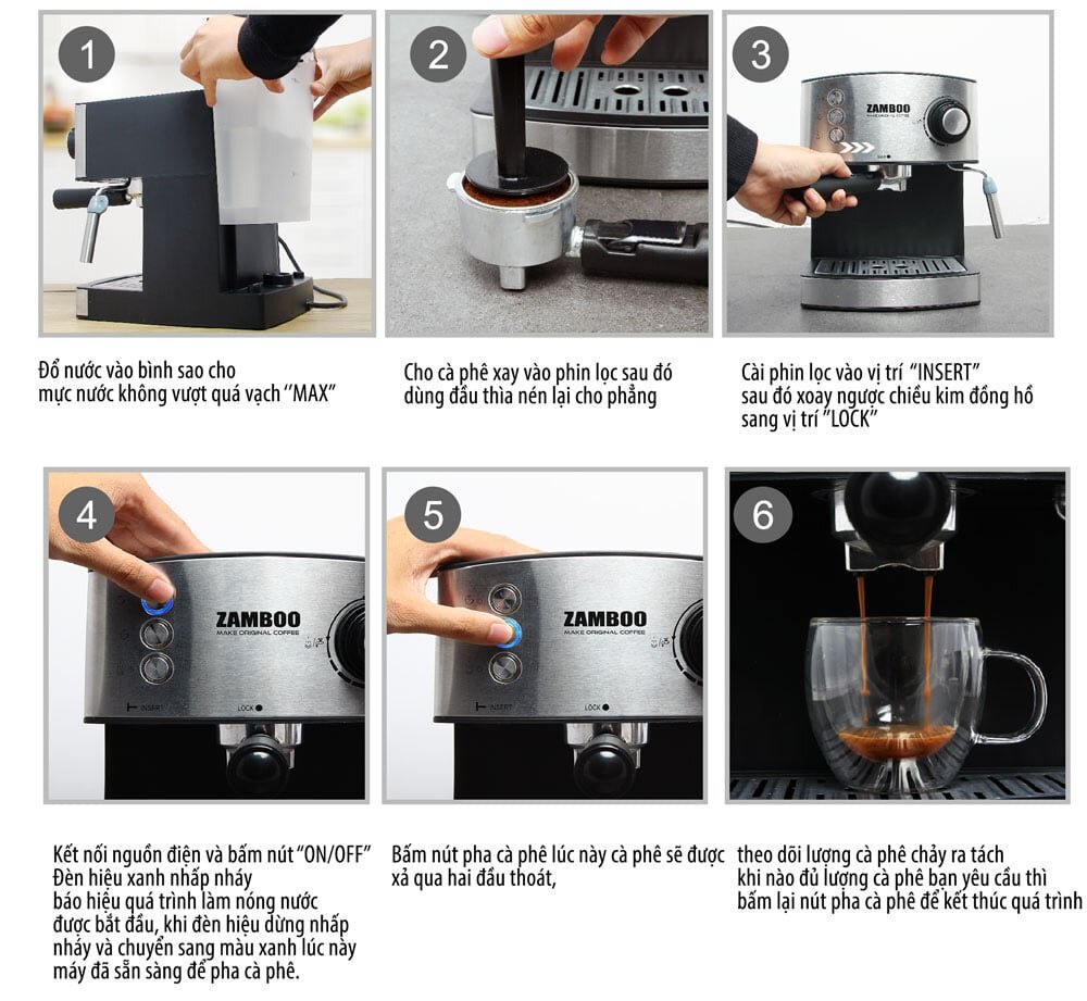 Pha cà phê Espresso