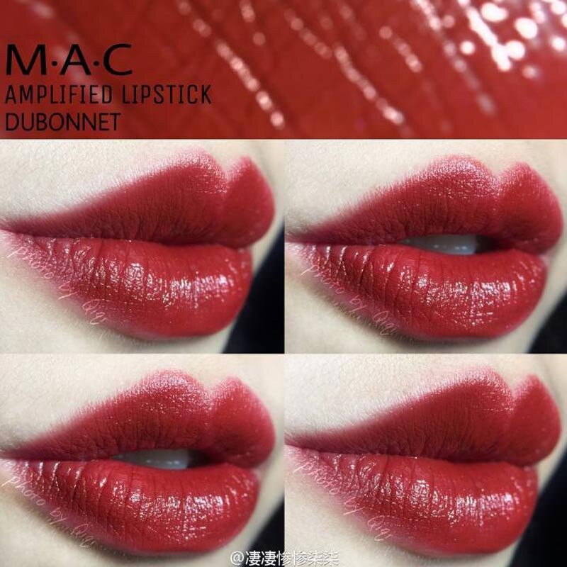 Son Thỏi Mềm Mịn Môi MAC Dubonnet Màu Đỏ Rượu 