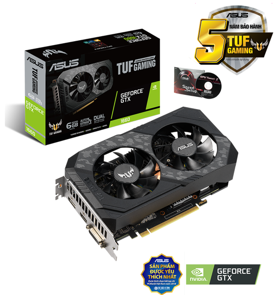 Asus TUF GTX 1660 Super 6G-Gaming (Ảnh 1)