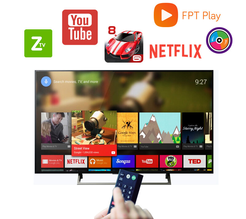 Smart Tivi Sony 4K 55 inch KD-55X8500E Smart Tivi Sony 4K 55 inch KD-55X8500E