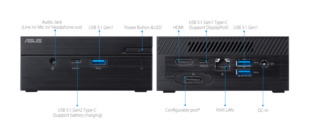Máy tính mini Asus PN62-BB5241MV