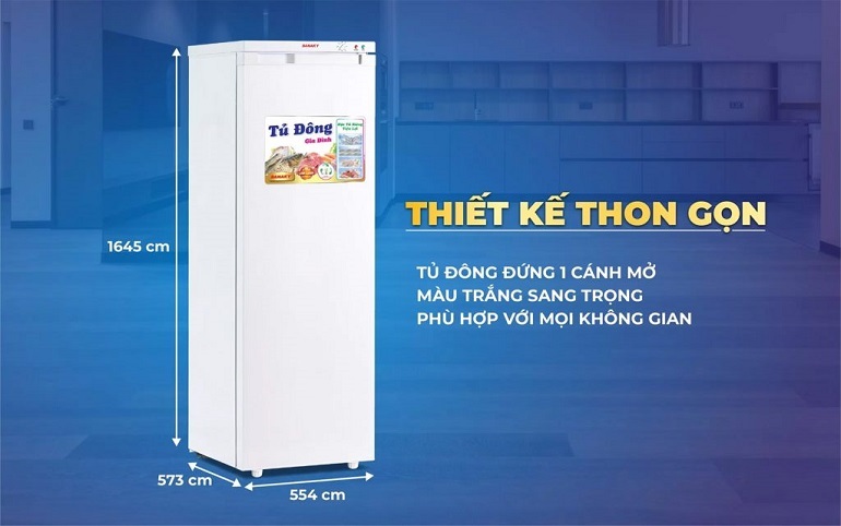 Tủ đông Sanaky 7 ngăn 230 lít VH-230VD Tủ đông Sanaky 7 ngăn 230 lít VH-230VD