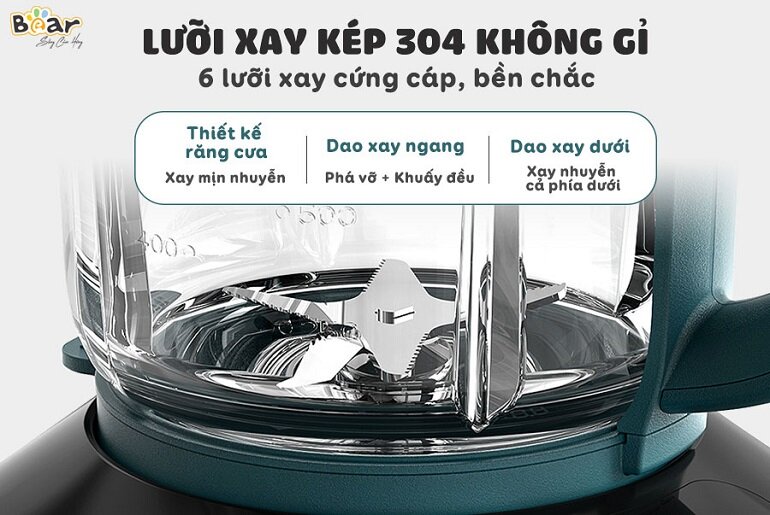 Máy làm sữa hạt Bear PBJ-B06K8