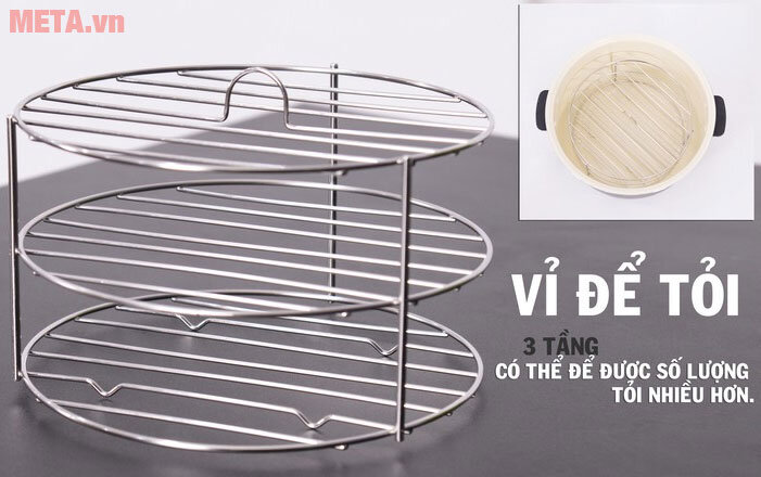 Máy làm tỏi đen đa năng cảm ứng Ceramic Mishio MK03