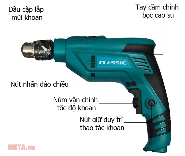 Máy khoan Classic CLA-2280 Máy khoan Classic CLA-2280