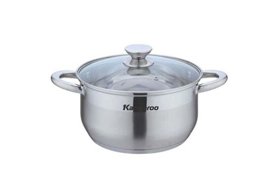 Nồi inox đơn Kangaroo KG878L size 24 - hình 2
