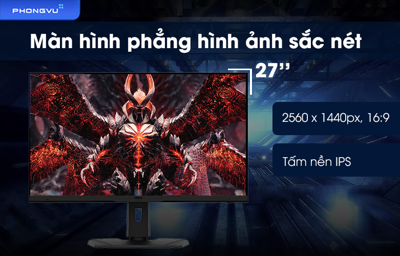 Màn hình LCD MSI 27 inch Optix MAG274QRF QD | Màn hình