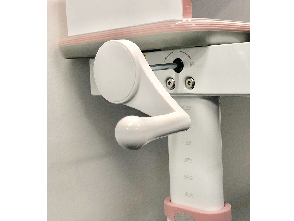 Vị trí chỉnh độ nghiêng mặt bàn Bàn học thông minh chống gù chống cận