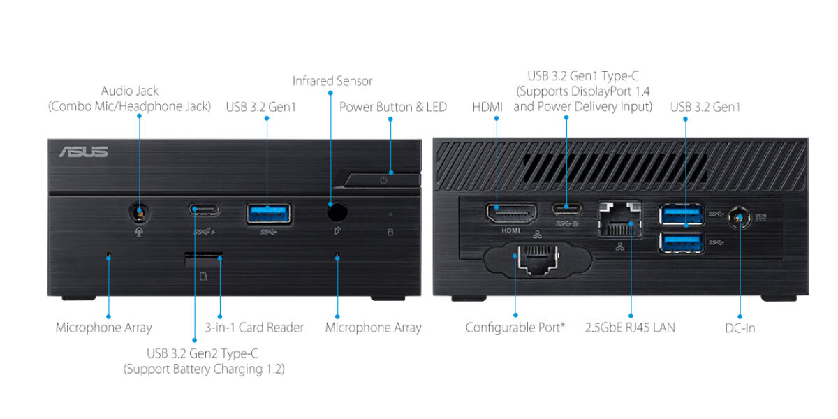 Máy tính mini Asus PN41-S1-BBP138MC-PZO1
