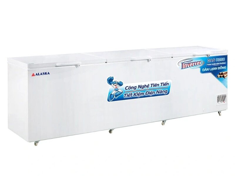 Tủ đông Alaska Inverter 1 ngăn 1500 lít HB-1500CI