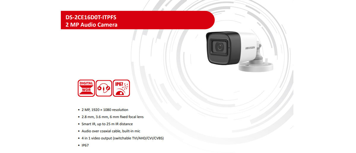 Hikvision DS-2CE16D0T-ITPFS