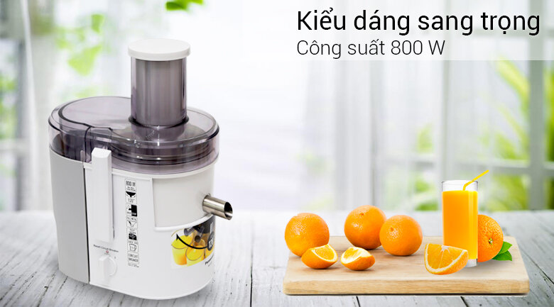 Máy ép trái cây Panasonic MJ-SJ01WRA Máy ép trái cây Panasonic MJ-SJ01WRA