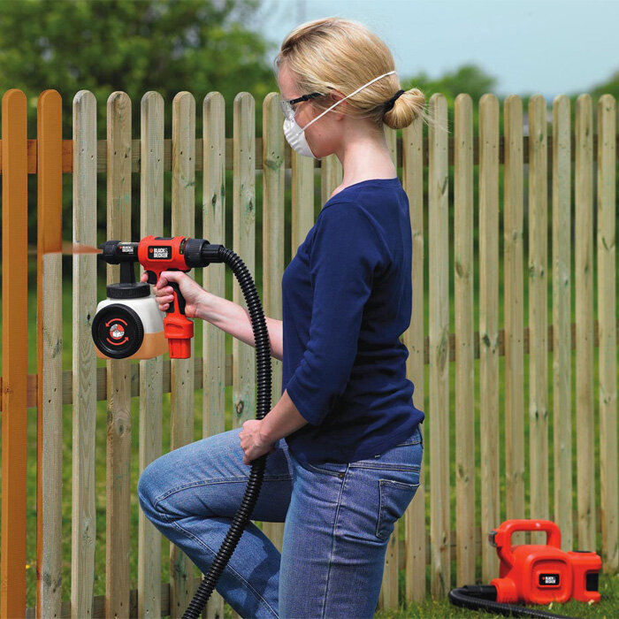 Máy phun sơn dùng điện Black