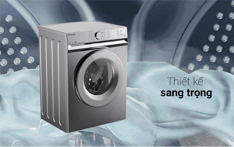 Toshiba inverter 9.5 kg TW-BL105A4V(SS) - Thiết kế sang trọng