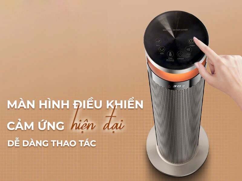 NEH8389 có màn hình cảm ứng dễ thao tác NEH8389