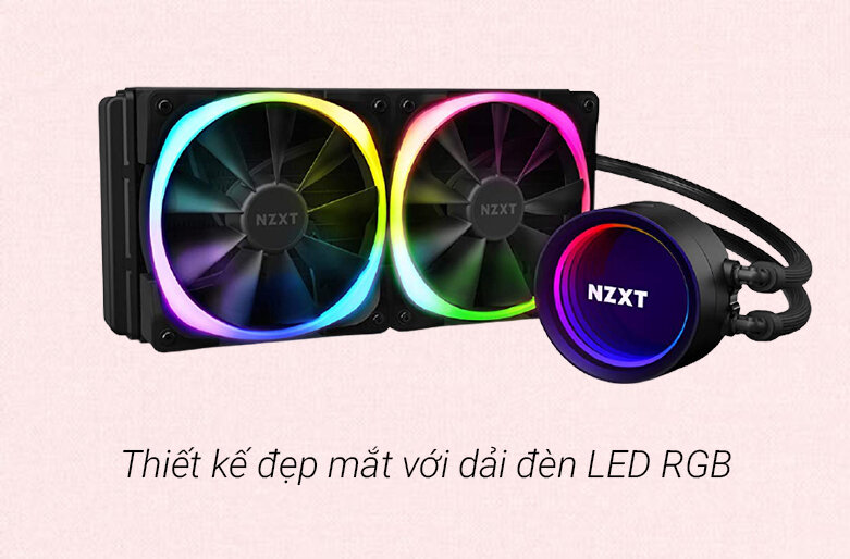 NZXT Kraken X53 | Thiết kế đẹp mắt