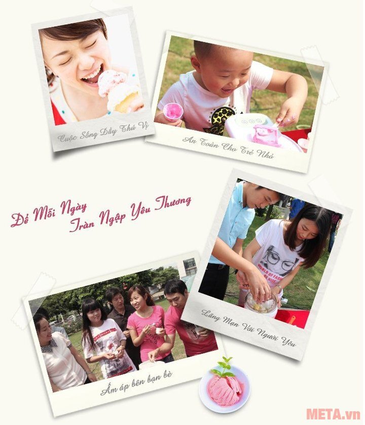 Máy làm kem tươi Tiross TS-9090