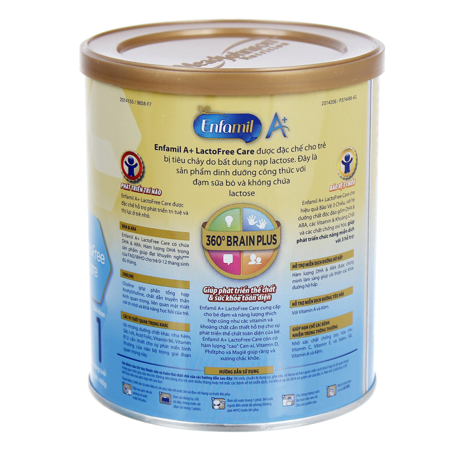  Sữa Enfamil A  Lactofree Care 400g (0 - 12 tháng)