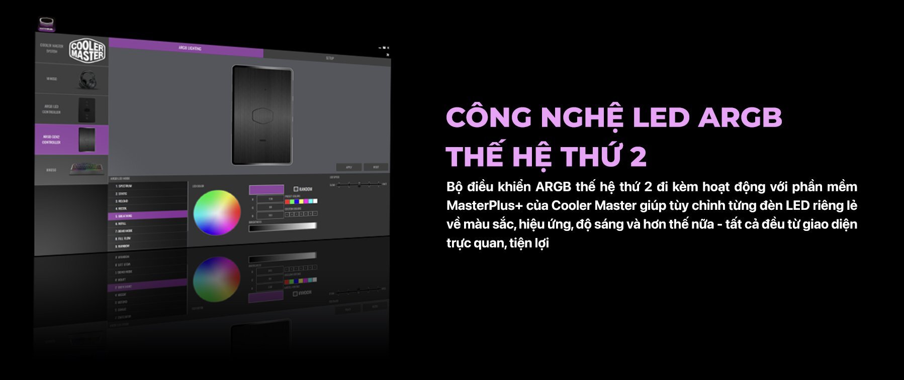 Tản nhiệt nước CPU Cooler Master MasterLiquid ML240 ILLUSION ARGB Gen2