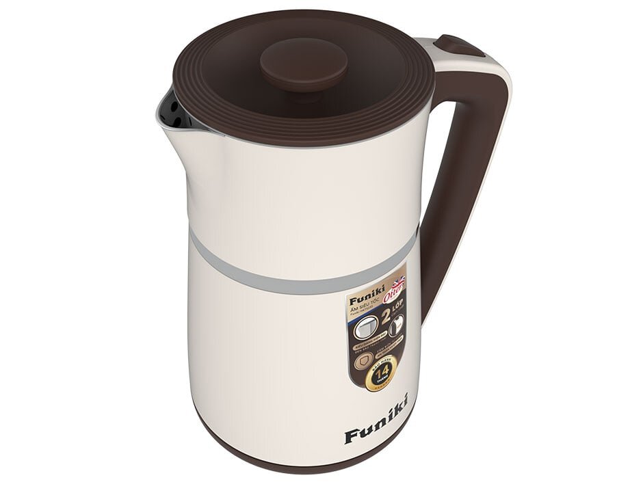 Ấm siêu tốc Funiki có dung tích chứa 1.7 lít nước Ấm siêu tốc Funiki