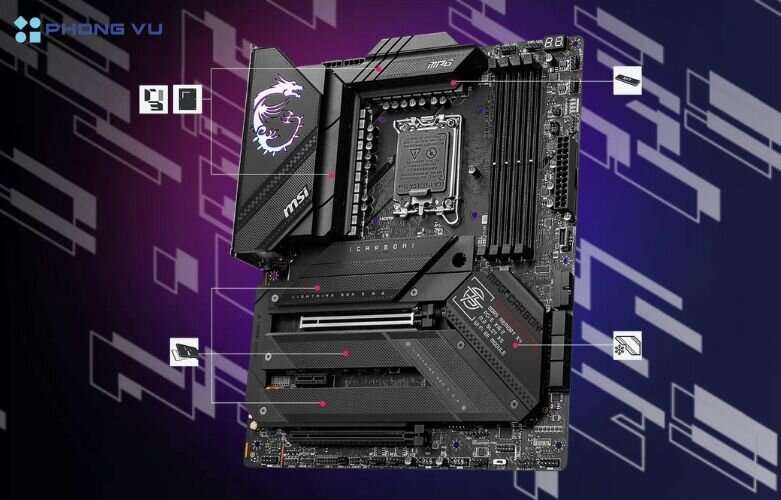 Cung cấp điện mạnh mẽ và ổn định với 19+1+1 phases power cùng Core Boost và Memory Boost