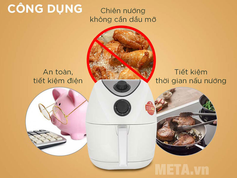 Nồi chiên không dầu Magic A-78N