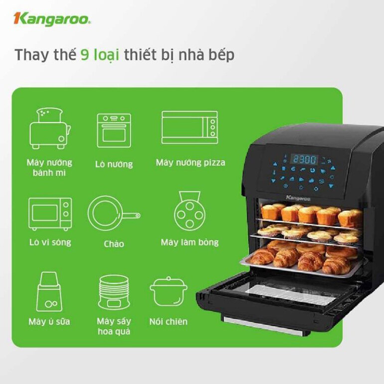 Lò chiên không dầu Kangaroo KG12AF5A