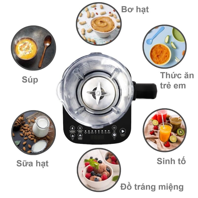 Máy xay sữa hạt đa năng Lebenlang LBM919