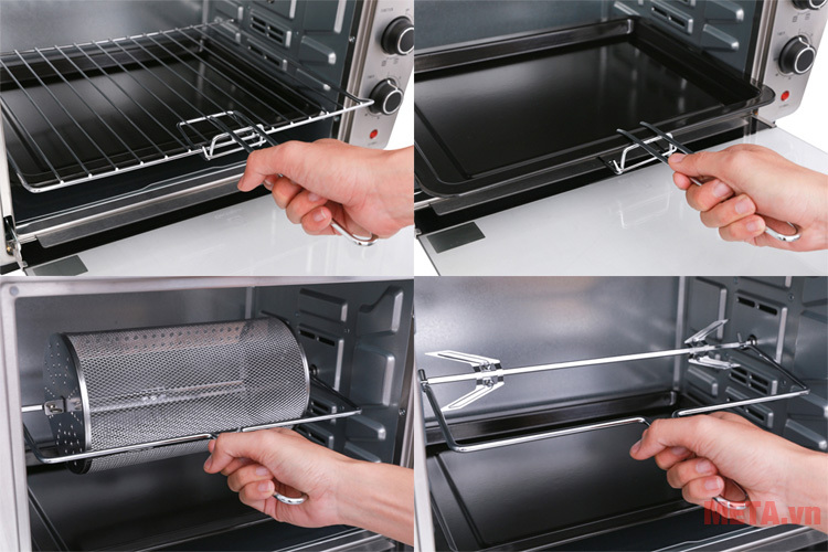 Lò nướng Electrolux EOT38MXC (38 lít) Lò nướng Electrolux EOT38MXC (38 lít)
