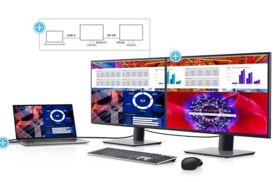 Màn hình Dell U2520D (Ảnh 4)