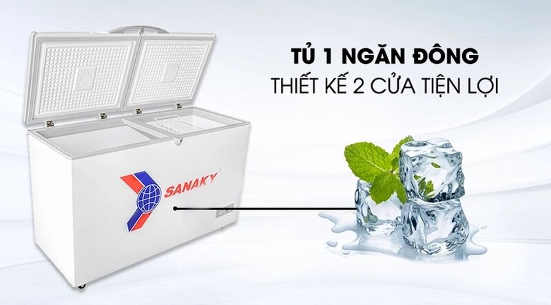 Tủ đông Sanaky 1 ngăn 400 lít VH-405A2