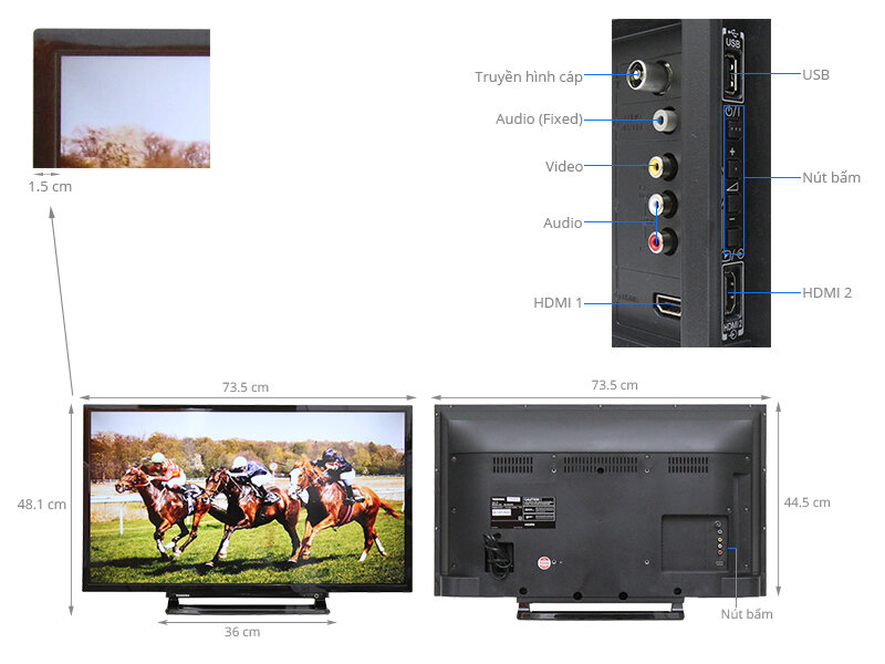 Tivi Toshiba 32 inch 32L2550 Tivi Toshiba 32 inch 32L2550