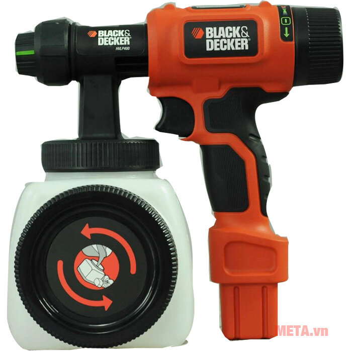 Máy phun sơn dùng điện Black
