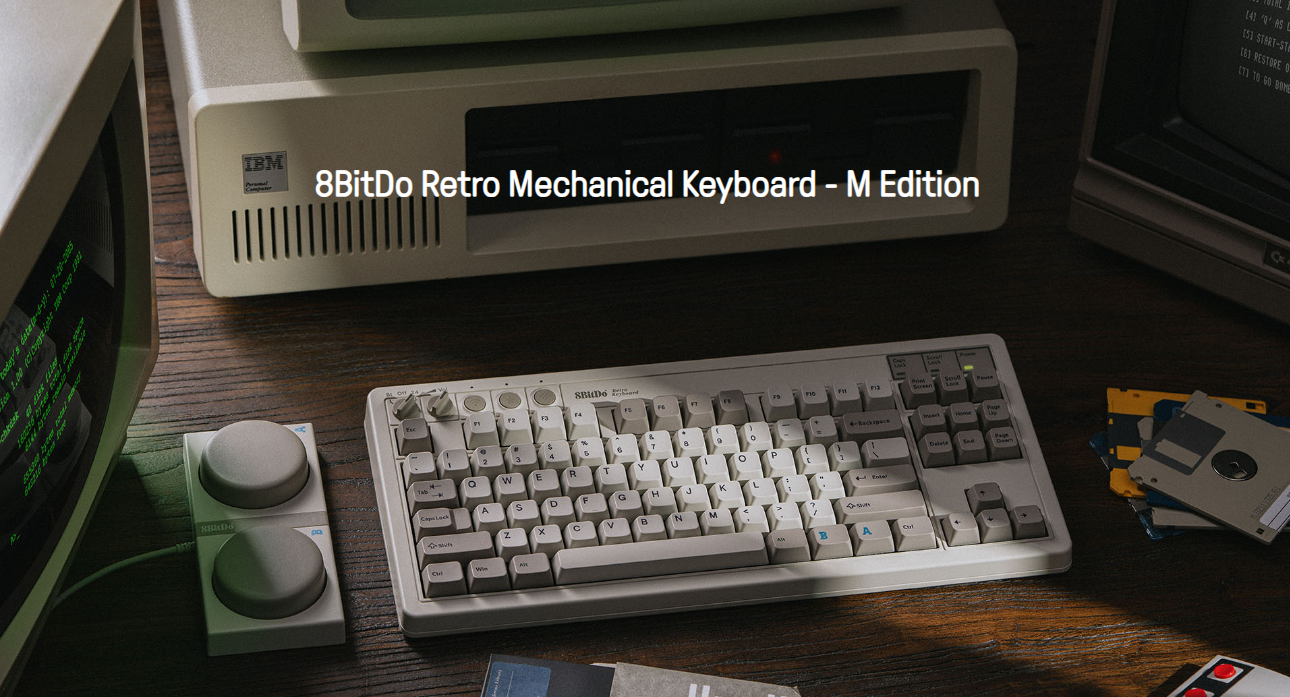 Bàn phím cơ 8BitDo Retro Mechanical Keyboard - M Edition 1